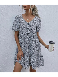 ROCHIE FEMEI CU IMPRIMEU DALMATIAN 