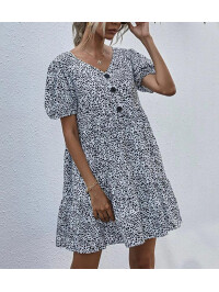 ROCHIE FEMEI CU IMPRIMEU DALMATIAN 