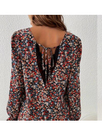 BLUZA CU DECOLTEU IN V