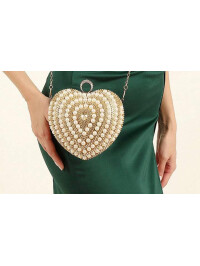 CLUTCH CU PERLE SI PIETRE