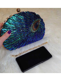 CLUTCH CU PAIETE ȘI LANȚ-UNIVERSALA