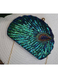 CLUTCH CU PAIETE ȘI LANȚ-UNIVERSALA