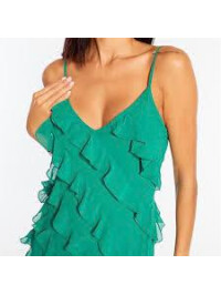 ROCHIE MISSGUIDED RUFFLE DETAIL-XL
