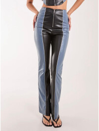 PANTALONI UȘOR EVAZAȚI-XS